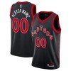 Dres Toronto Raptors Prilagođeni Jordan 2022-23 Statement Edition Crno Swingman
